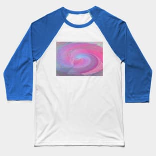 Pastels Water Colors Vortex Baseball T-Shirt